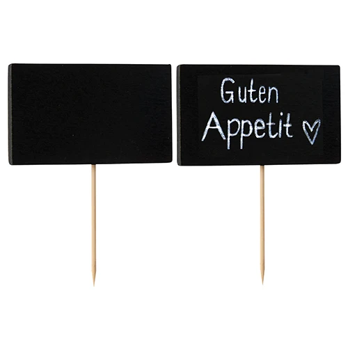 Piques 9 cm "Blackboard" (600 unités)