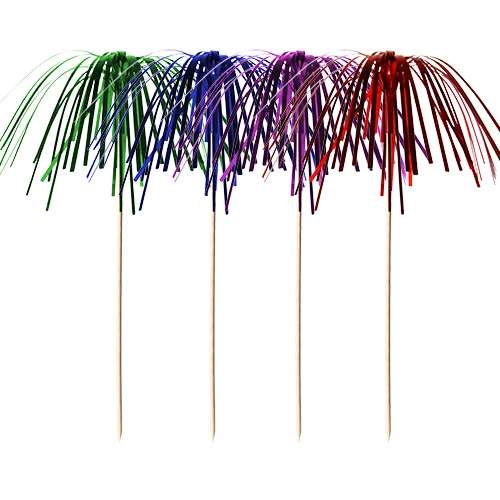 Piques décoratives 15.5 cm "Fireworks" (240 unités)