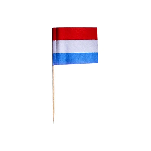 Piques décoratives 8 cm "Netherlands" (5000 unités)