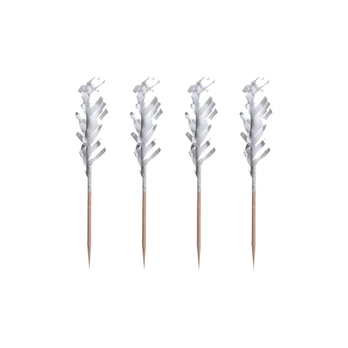 Piques décoratives 6.8 cm blanc "Frills" (10000 unités)