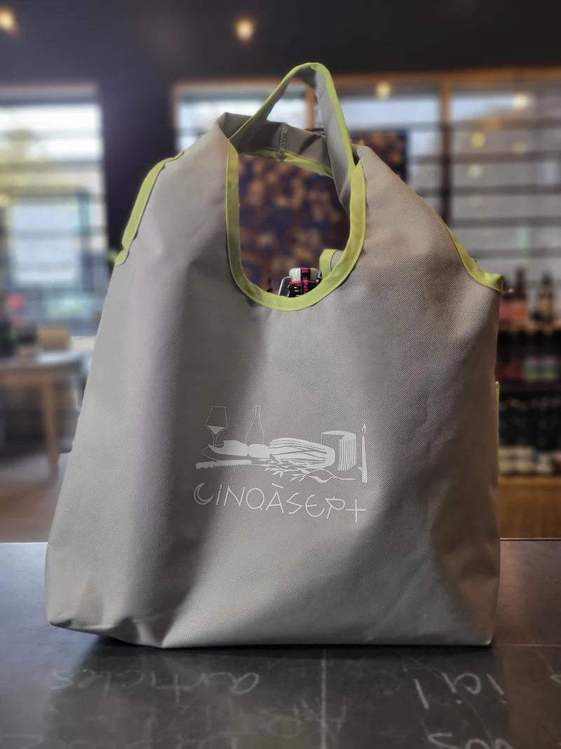 Sac "Shopper" Gris