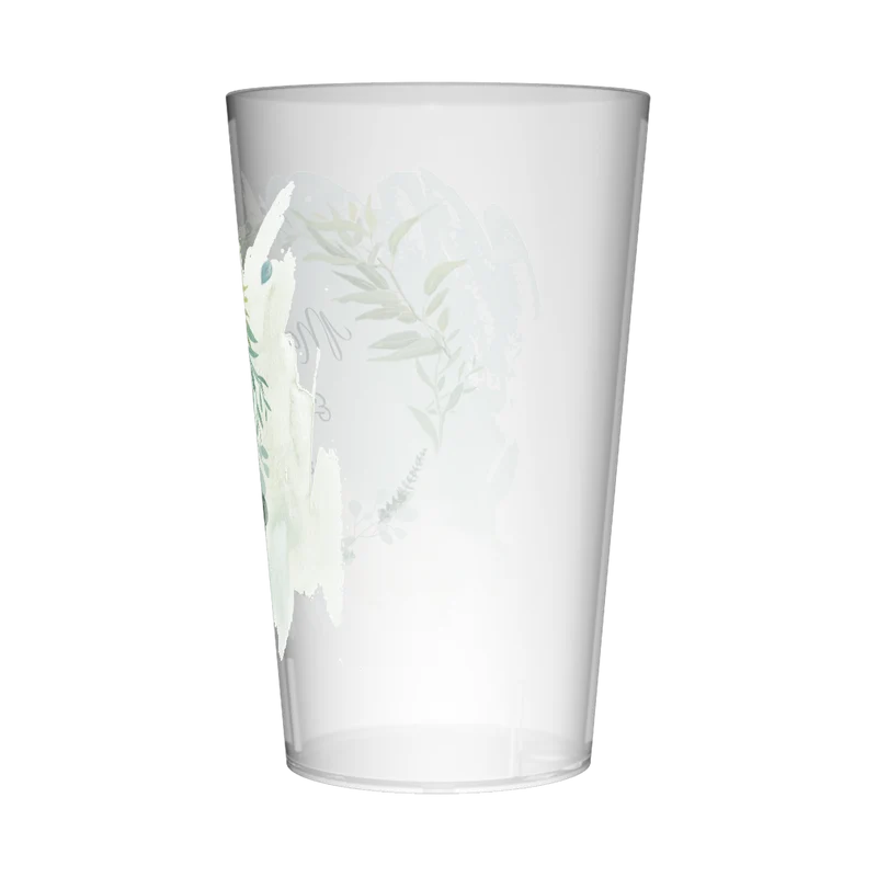 Gobelet personnalisé Mariage Tiare de Feuilles
