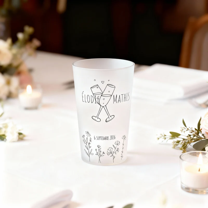 Gobelet personnalisé Mariage Tchin