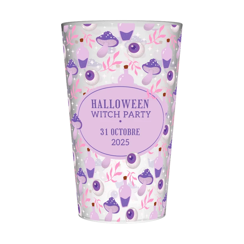 Gobelet personnalisé Halloween Sorcière & Potion