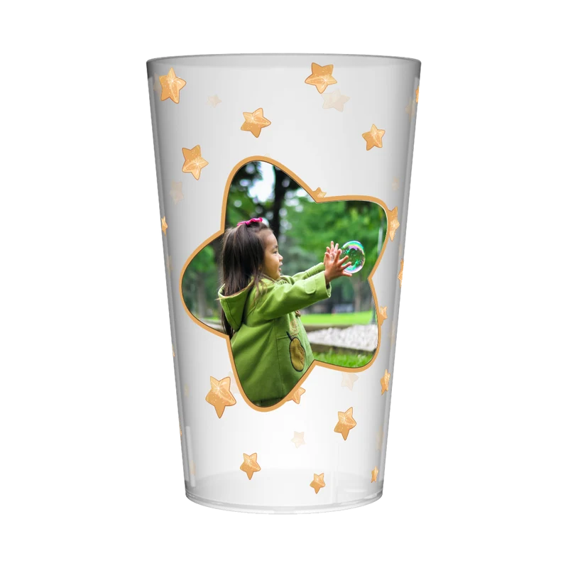 Gobelet personnalisé Baptême Étoiles