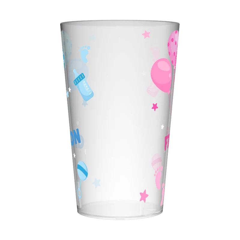 Gobelet personnalisé Gender Reveal Garçon & Fille