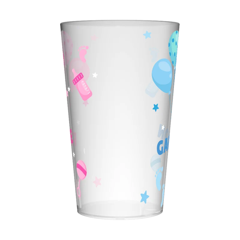 Gobelet personnalisé Gender Reveal Garçon & Fille