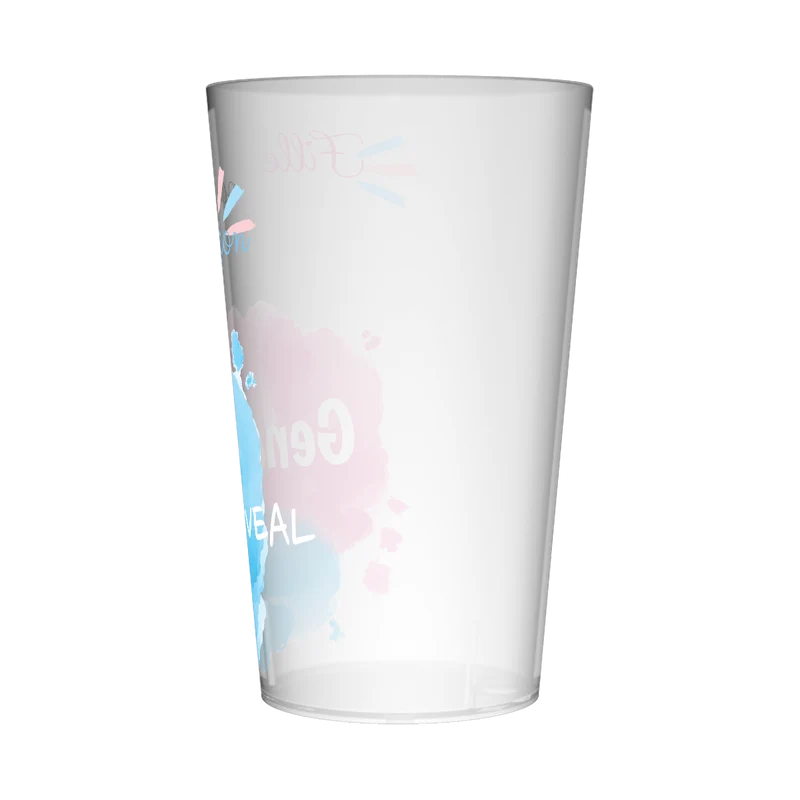 Gobelet personnalisé Gender Reveal Rose & Bleu