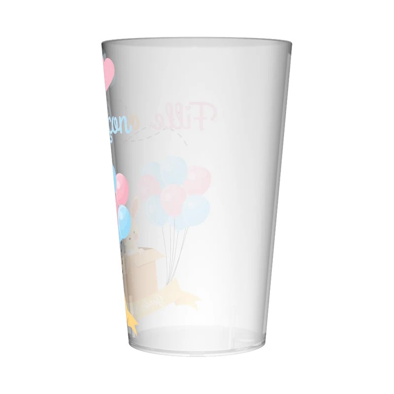 Gobelet personnalisé Gender Reveal Lapin