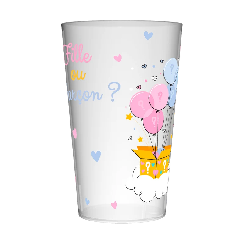 Gobelet personnalisé Gender Reveal Surprise