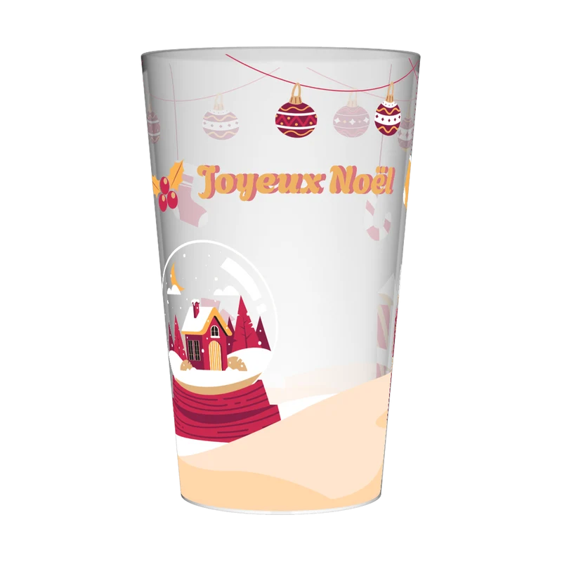 Gobelet personnalisé Noël Réveillon