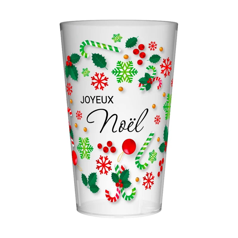 Gobelet personnalisé Noël Tradition