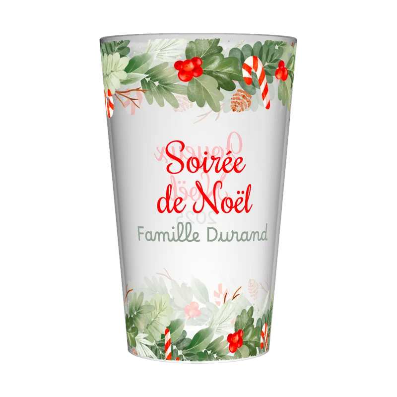 Gobelet personnalisé Noël Original