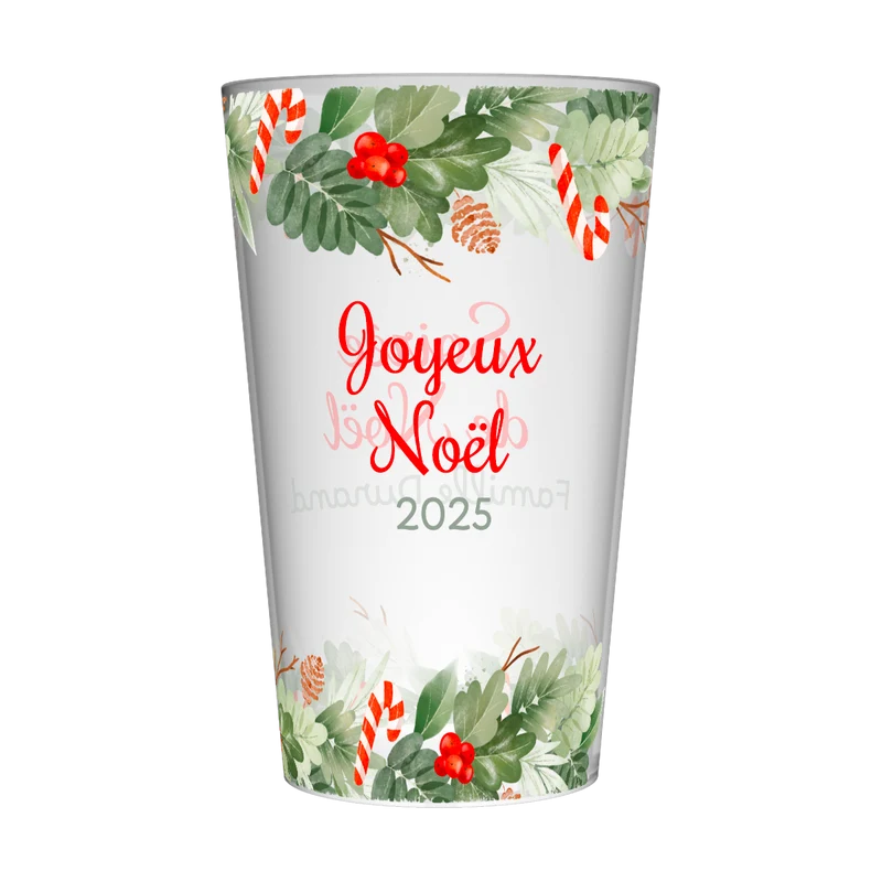 Gobelet personnalisé Noël Original