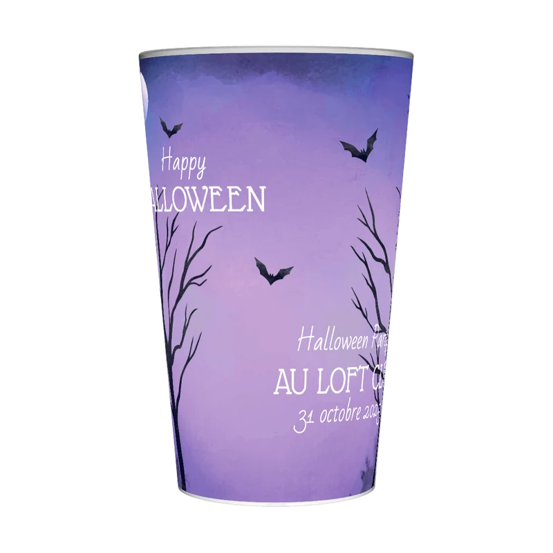 Gobelet personnalisé Halloween Ténébreux