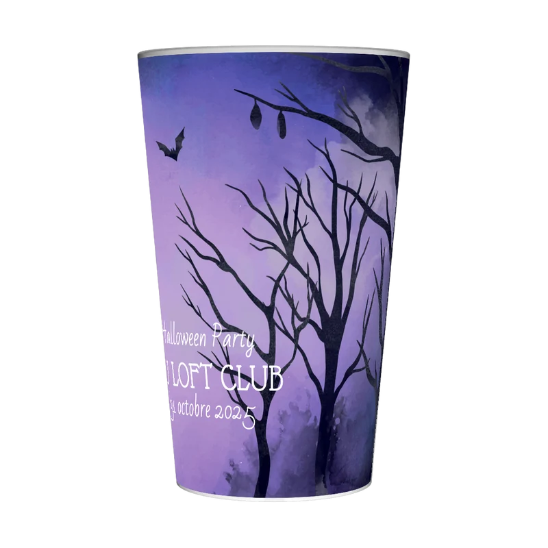 Gobelet personnalisé Halloween Ténébreux