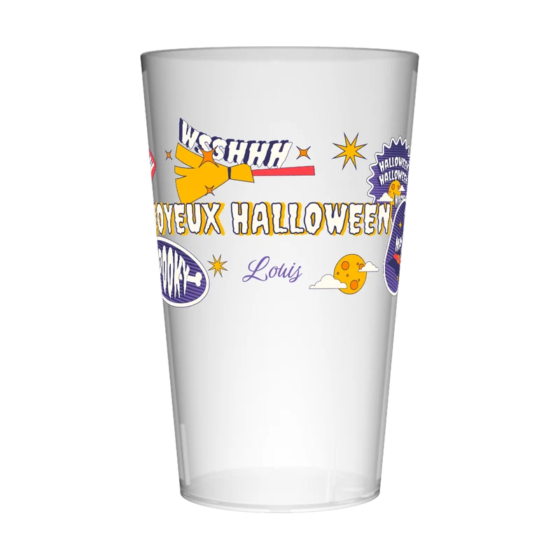 Gobelet personnalisé Halloween Word