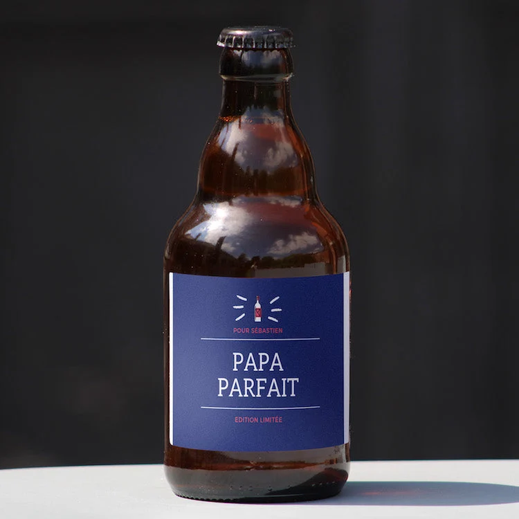 Bière papa parfait (cadeau personnalisé)