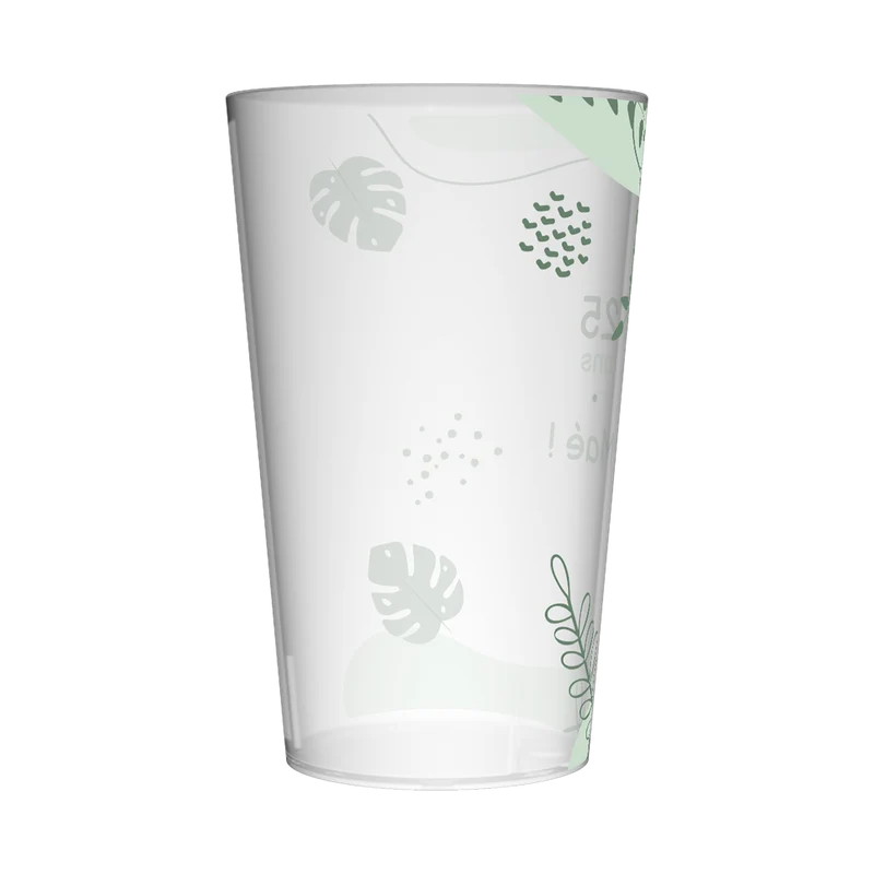 Gobelet personnalisé Anniversaire Vert