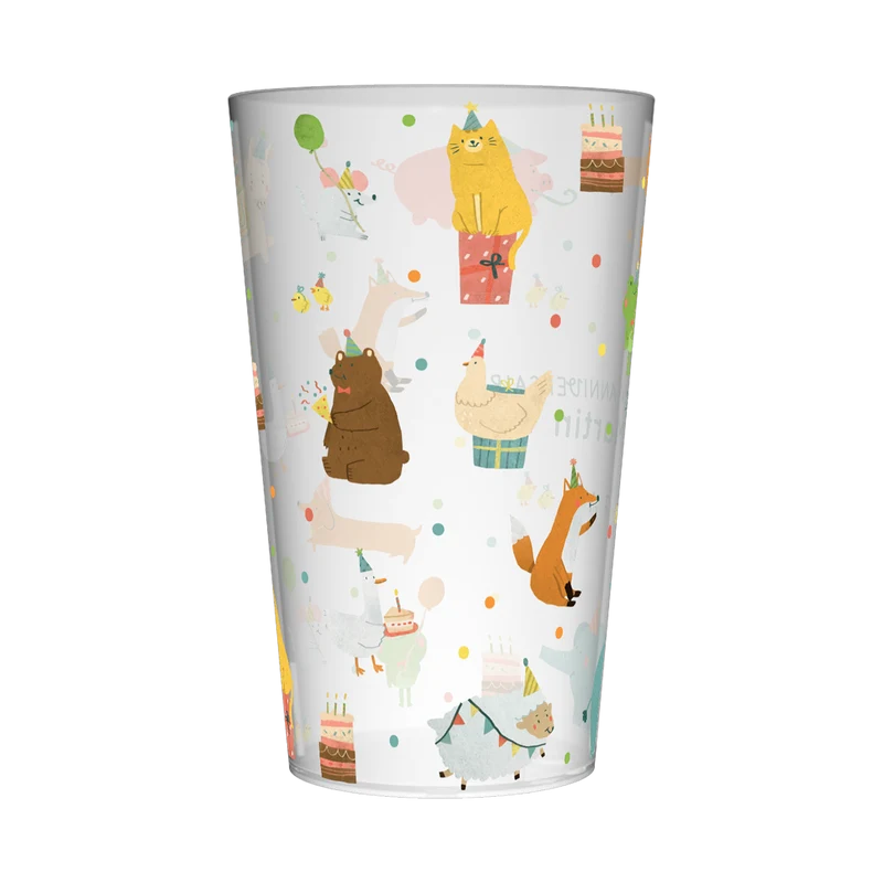 Gobelet personnalisé Anniversaire Animaux Fête