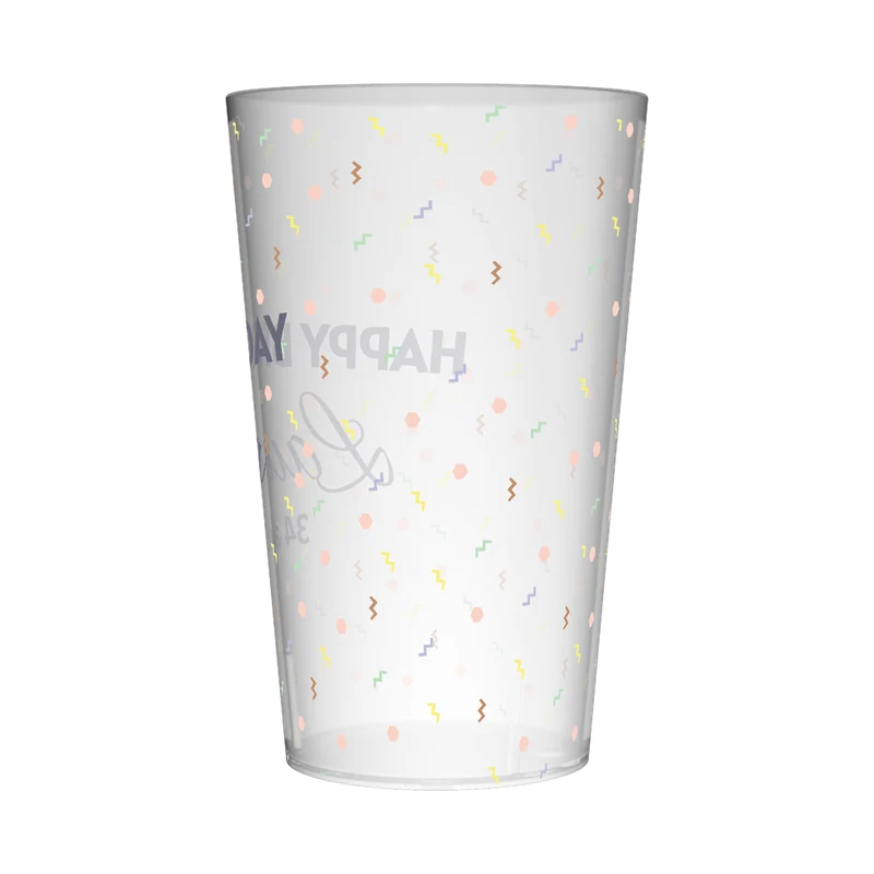 Gobelet personnalisé Anniversaire Géométrie