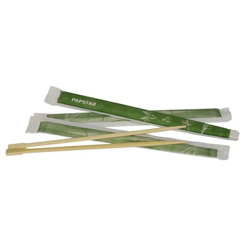 Paire Baguettes 23 cm emballage individuel (500 unités)