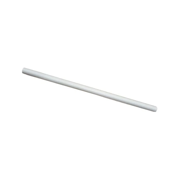 Paille 20 x 0,8 cm en carton blanc (250 unités)