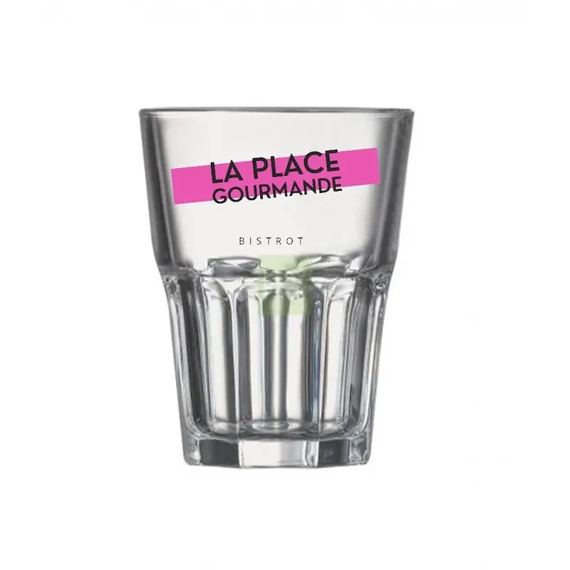 Verre à shooter en plastique incassable