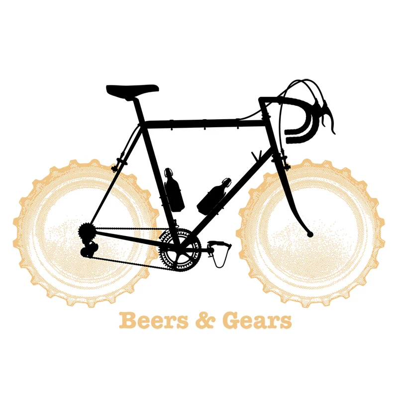 Beers & Gears - Sticker