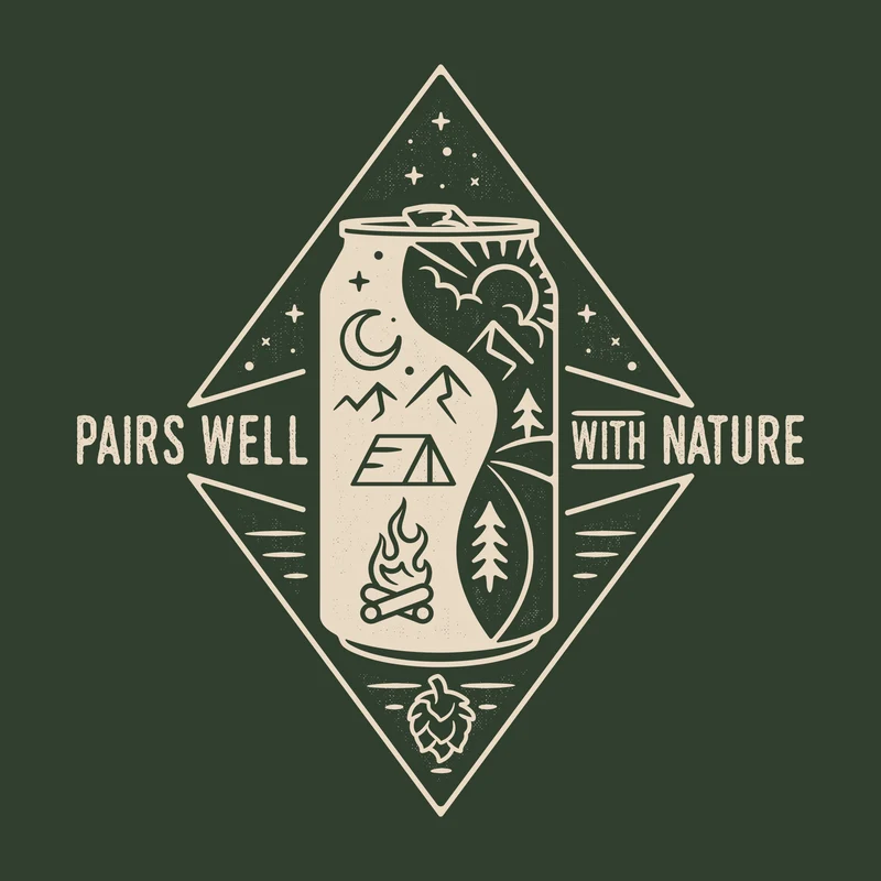 Pairs Well with Nature - Hoodie