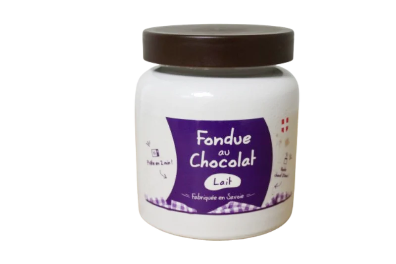 Fondue au chocolat au lait