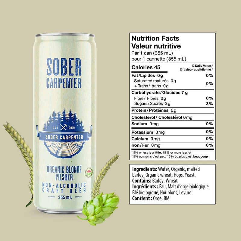 Organic Blonde Pilsner - 24 x 355 mL