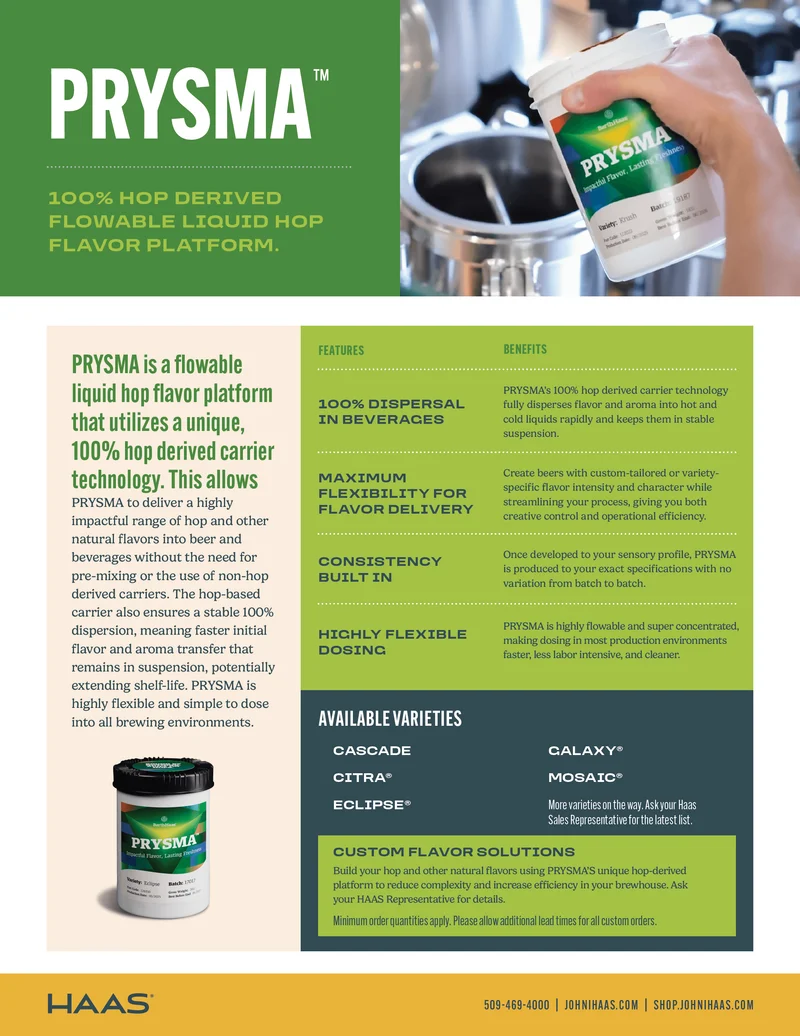 PRYSMA Hop Extract