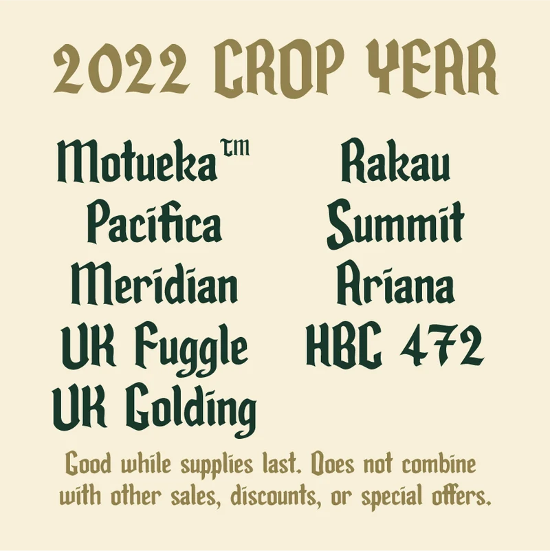 Crop Closeout Sale