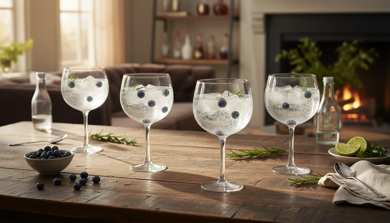 Set de verres a gin tonic Cookinglife - BarEssentials - 650 ml - 4 pieces