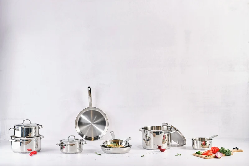 Poêle en inox Cookinglife - Poêle à frire - Superior - Ø 24 cm - 1 pièce