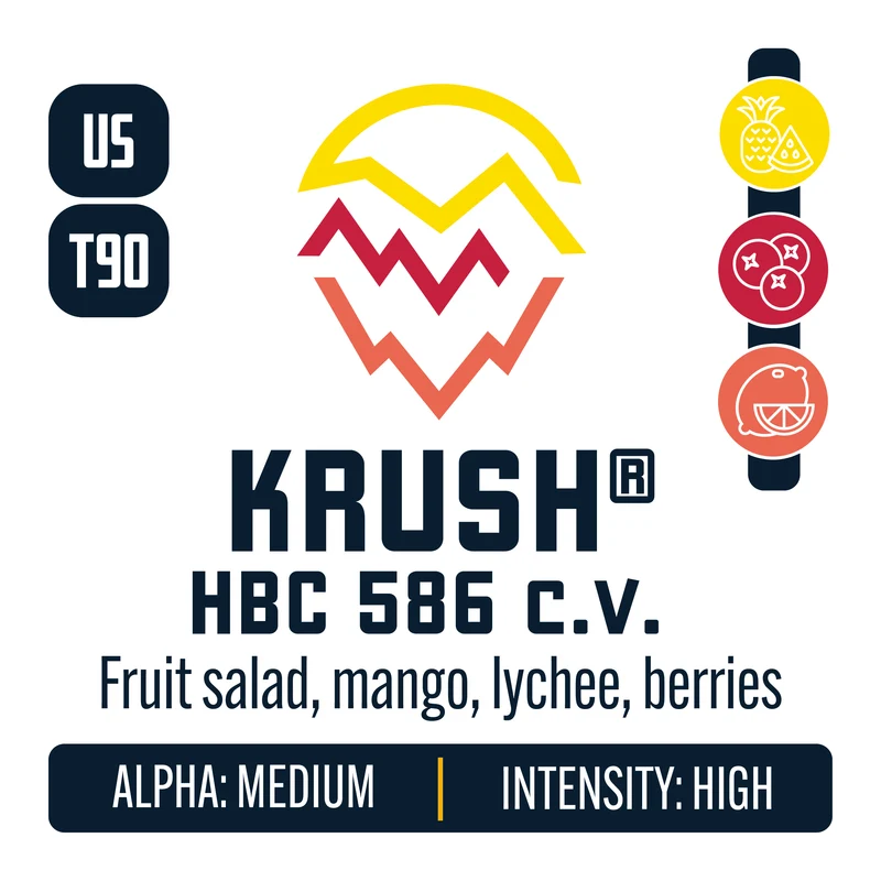 Krush HBC 586 Hops