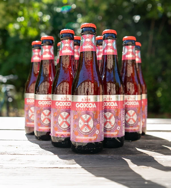 Bouteille Blanche Cerise Sauvage 0.0%