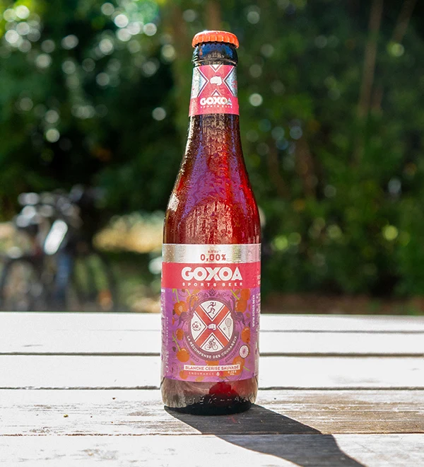 Bouteille Blanche Cerise Sauvage 0.0%