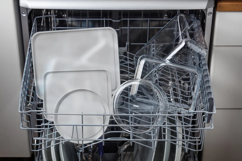 Set de plats à four en verre avec couvercle Pyrex Cook & Freeze 4 pièces - 800 ml, 1,5 litre, 2,6 litres & 4 litres