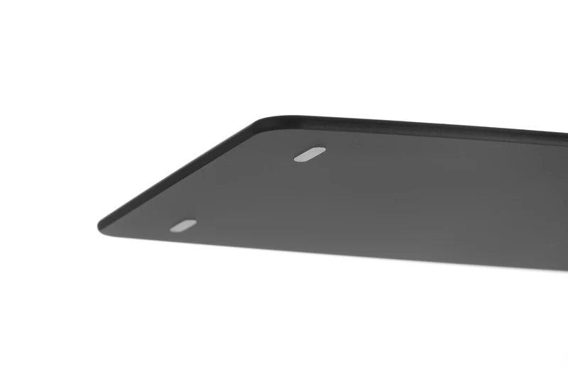 Planche à découper Hendi antidérapante - compatible lave-vaisselle - fibre de bois noire - 37 x 27,5 cm