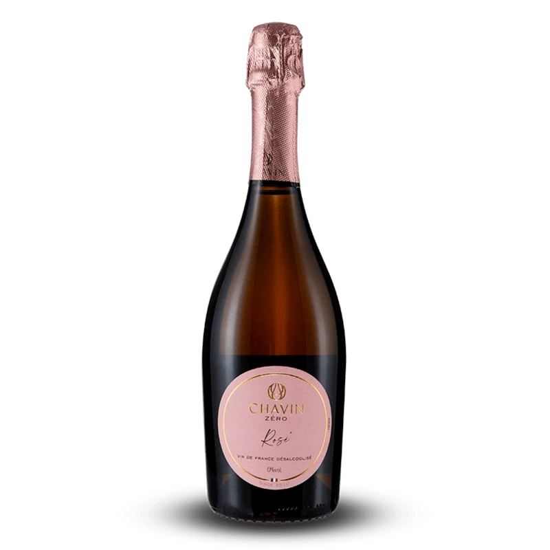 Chavin Zéro - Vin de France Désalcoolisé Pétillant Rosé 0.0%