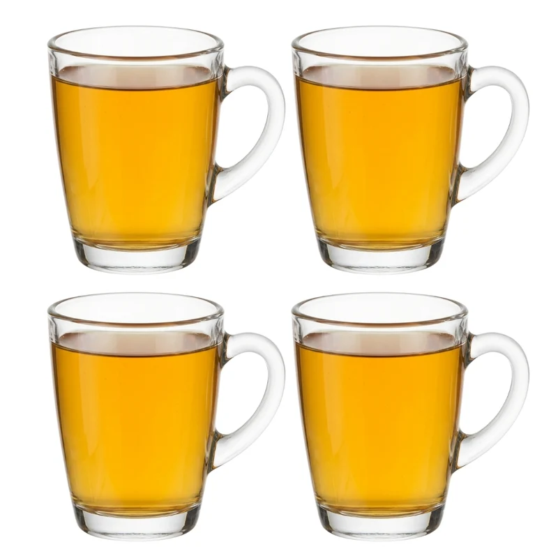 Verre à thé Cookinglife avec anse - 300 ml - 4 pièces