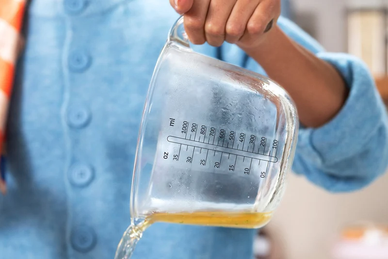 Verre doseur en verre Mepal Chef It Chalk - avec couvercle - 1 litre