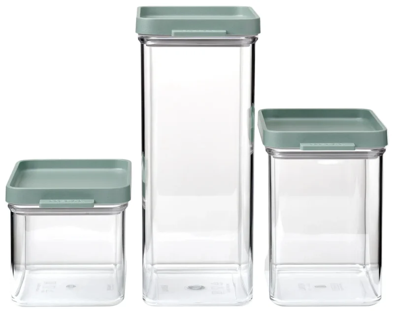 Pots de conservation Set Mepal Omnia Nordic Sage 3 pièces