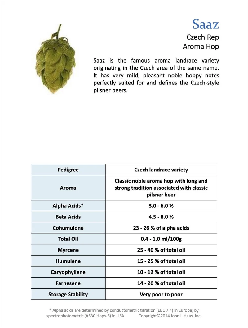 Czech Saaz Hops