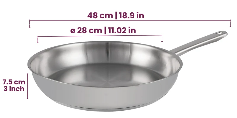 Set de poêles Cookinglife - Poêles à frire - Superior - 24 & 28 cm - 2 pièces