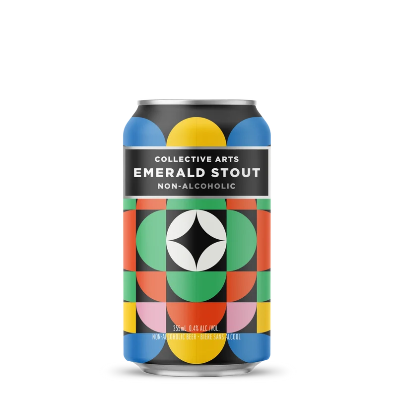 Emerald Stout 0.4% 35.5cl - Collective Arts