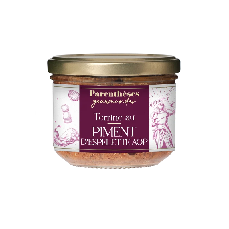 Terrine de campagne au piment d'Espelette