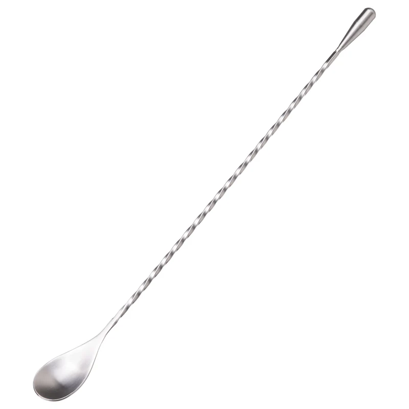 Cuillère de bar Vacu Vin Inox - Cuillère à cocktail - 33 cm
